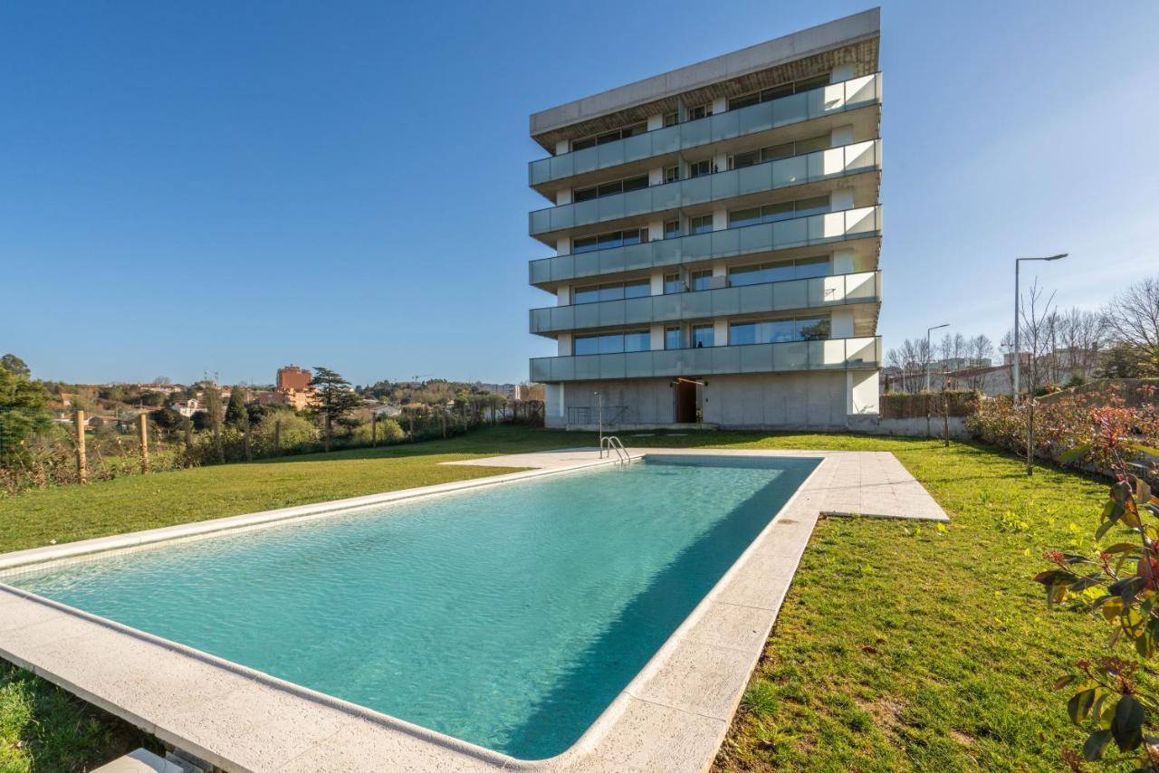 Host Wise - Luxurious Impressive Apartment - Balcony And Pool Vila Nova de Gaia Kültér fotó