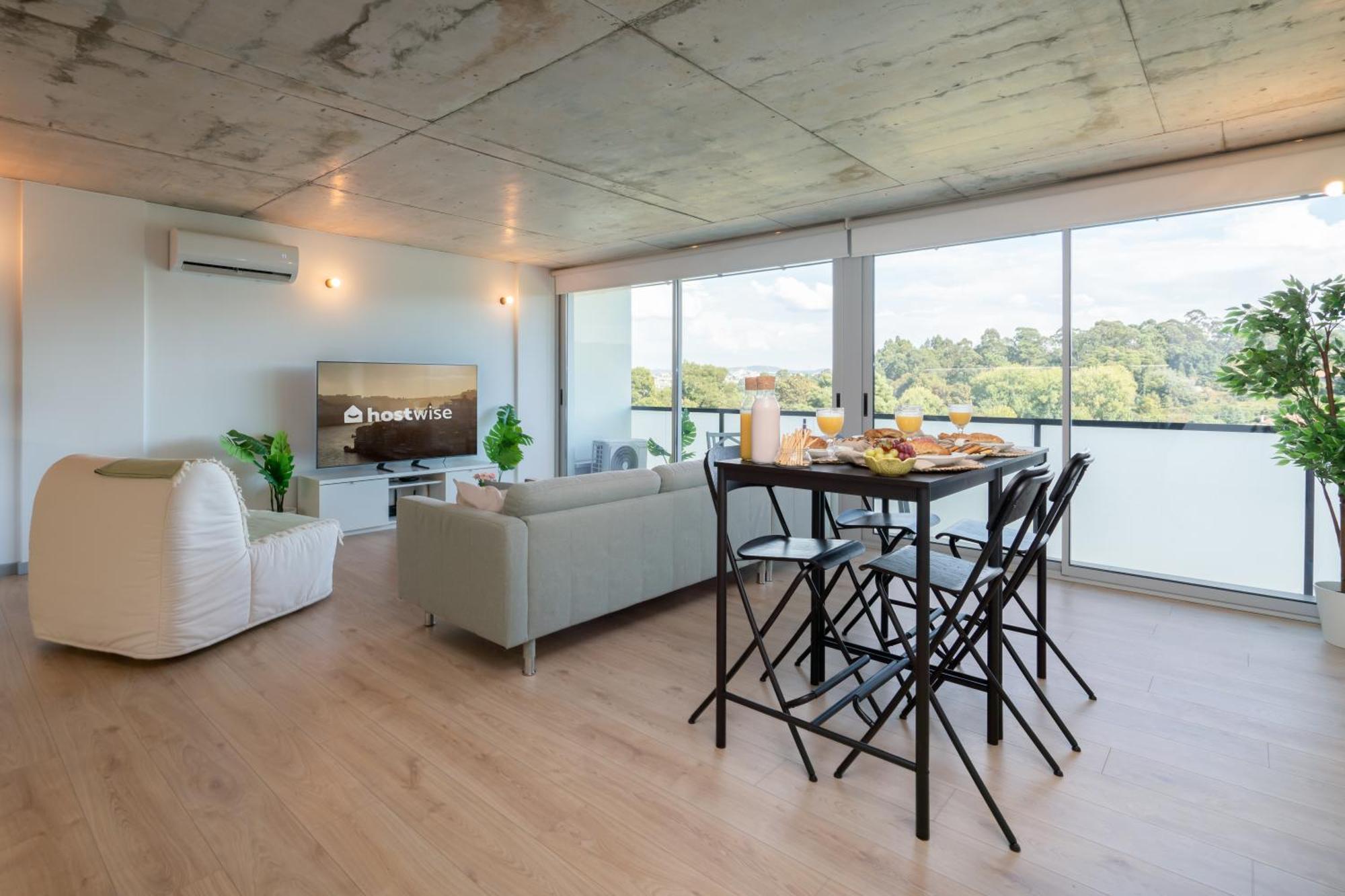 Host Wise - Luxurious Impressive Apartment - Balcony And Pool Vila Nova de Gaia Kültér fotó