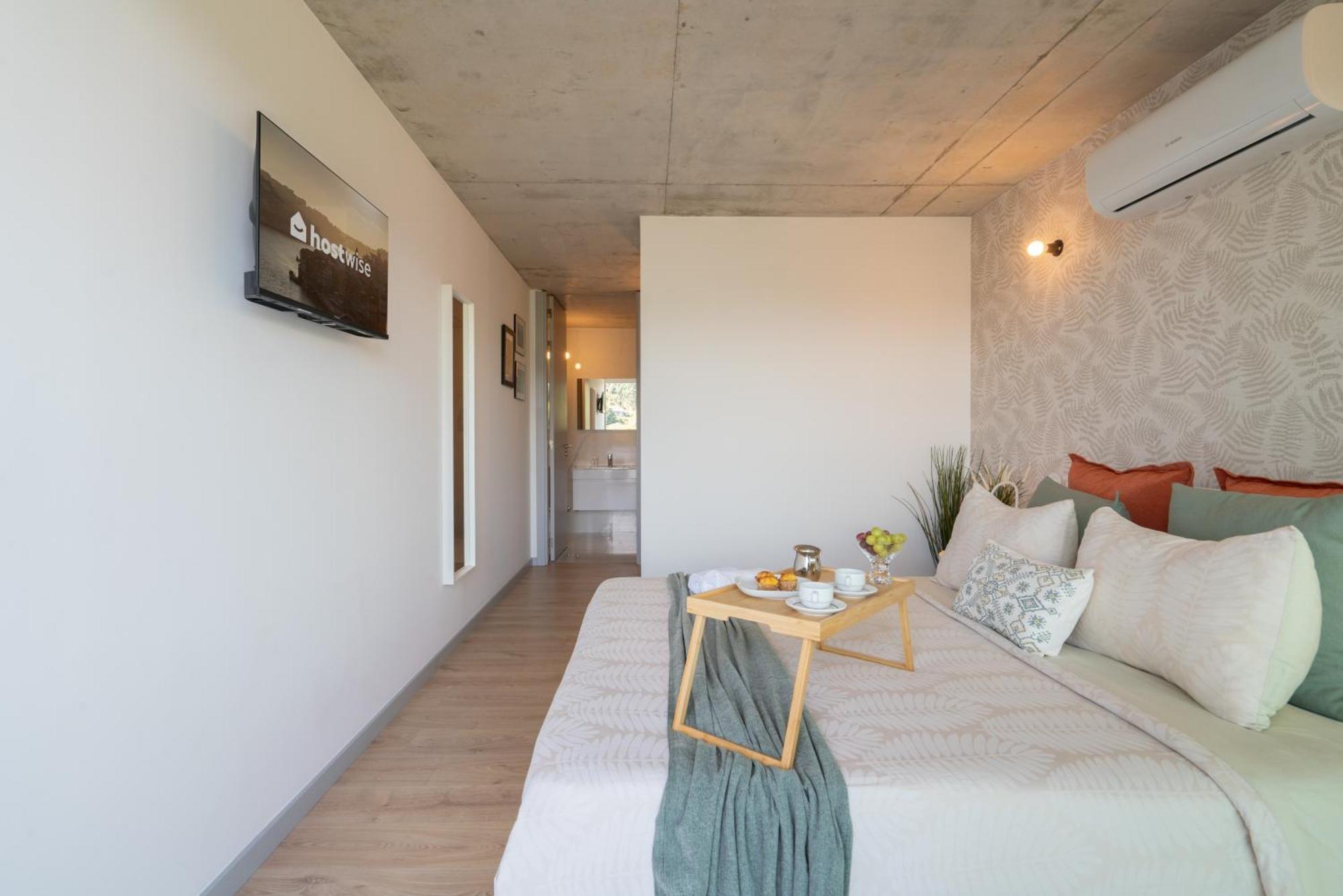 Host Wise - Luxurious Impressive Apartment - Balcony And Pool Vila Nova de Gaia Szoba fotó