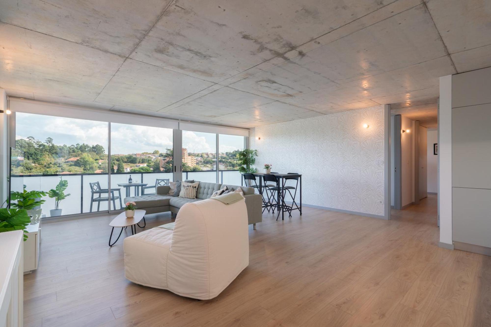 Host Wise - Luxurious Impressive Apartment - Balcony And Pool Vila Nova de Gaia Szoba fotó