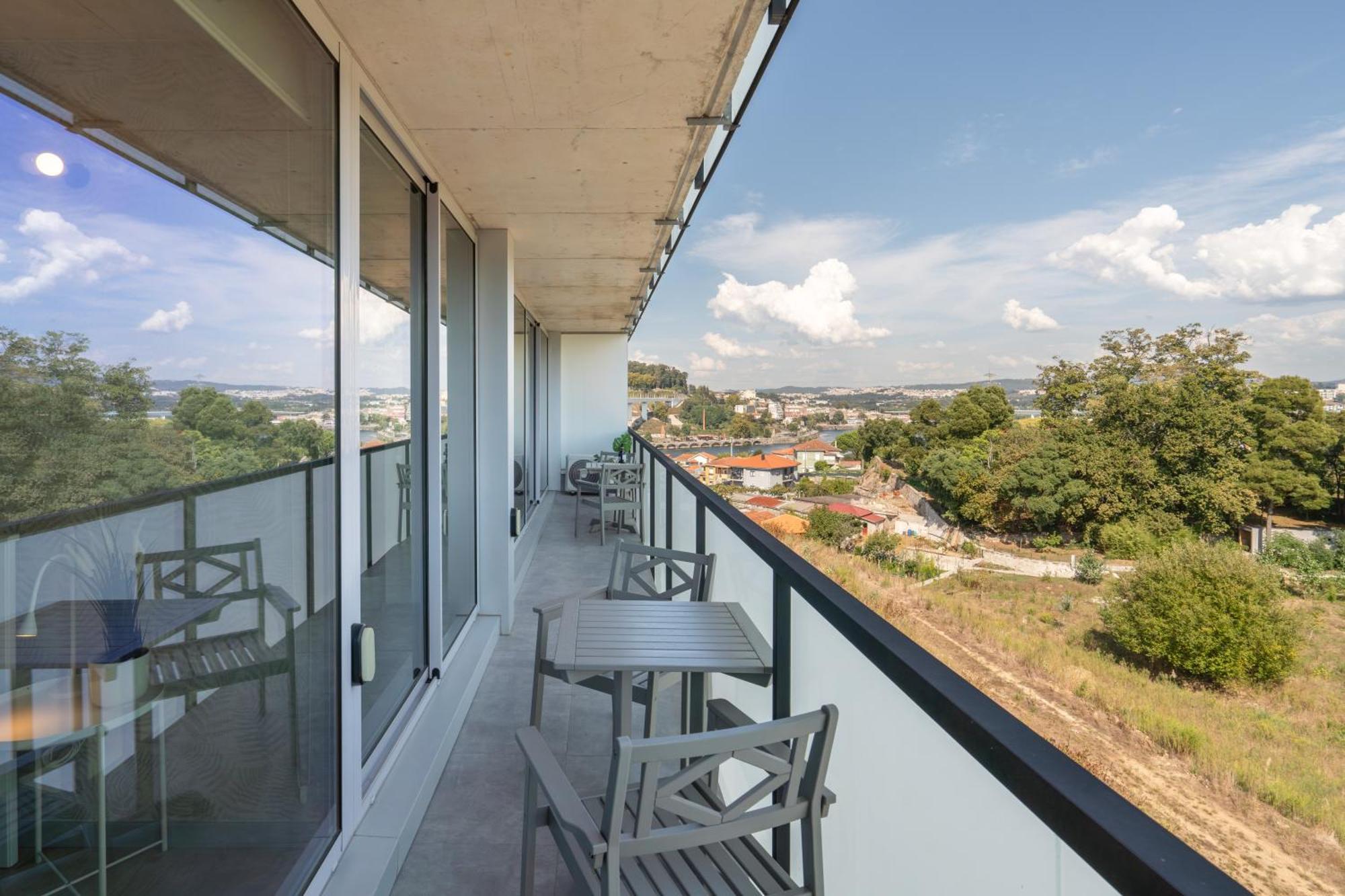 Host Wise - Luxurious Impressive Apartment - Balcony And Pool Vila Nova de Gaia Szoba fotó