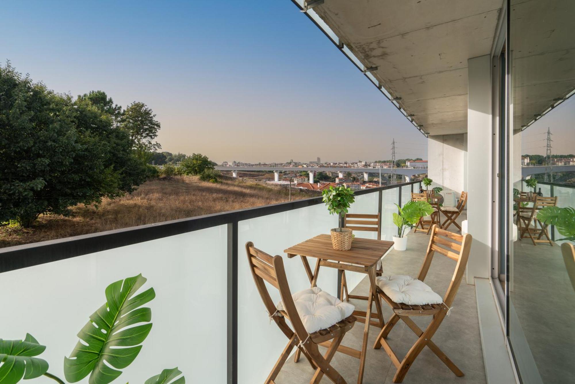 Host Wise - Luxurious Impressive Apartment - Balcony And Pool Vila Nova de Gaia Szoba fotó